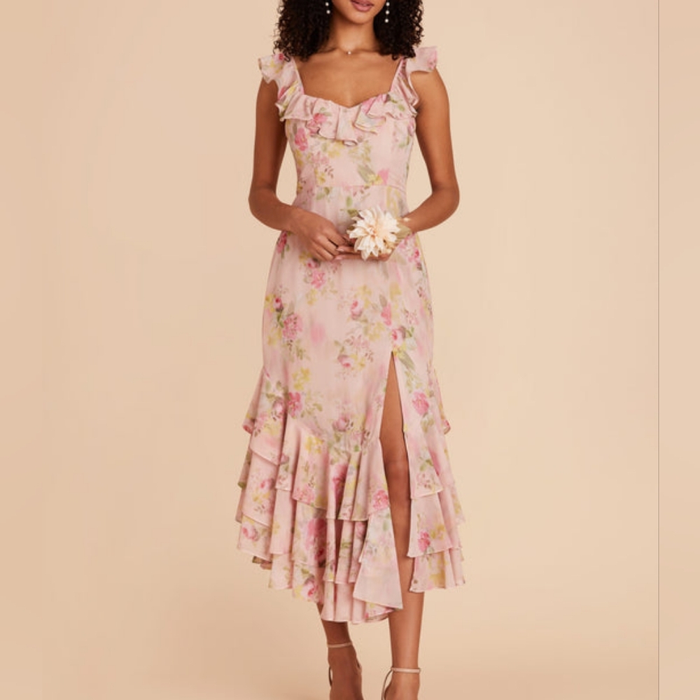 Birdy Grey Ginny Dress In Pink Vintage Floral